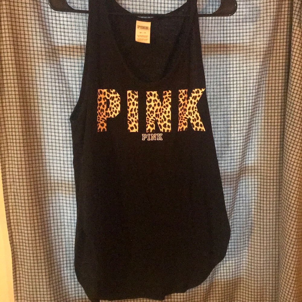 PINK muscle tank top